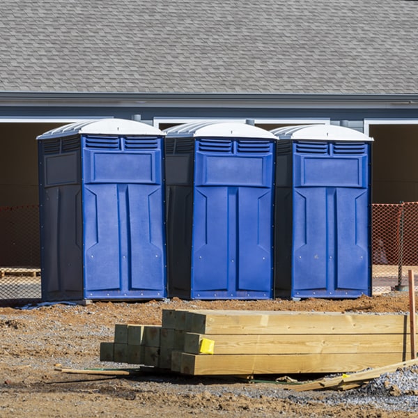 are there any restrictions on where i can place the porta potties during my rental period in Rocksprings TX